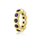 14K Gold 0.2ct Natural Diamond Eternity Bead Charm Pendant