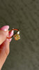 14K Gold 0.7-0.8ct Natural Diamond Cushion Bezel Curved Ring